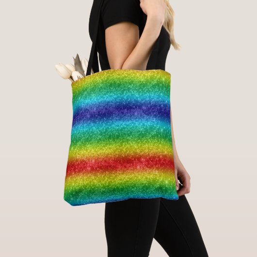 Glitzer Rainbow Tasche (Von Nahem)