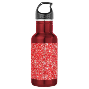Glitzer Red Edelstahlflasche
