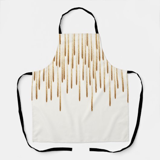 Glitzer Regen Schürze (Vorderseite)