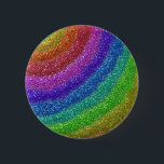 Glitzer-Regenbogen Button<br><div class="desc">Aufmachung von Glittern in den Regenbogenfarben.</div>