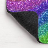 Glitzer-Regenbogen Mousepad (Ecke)