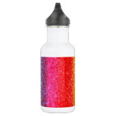 Glitzer-Regenbogensteigung Edelstahlflasche (Rechts)