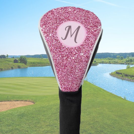 Glitzer Rosa Glaise elegante, kundenspezifische Mo Golf Headcover