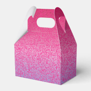 Glitzer Rosa-Lila-GASTGESCHENK-FELD, Kabel Geschenkschachtel