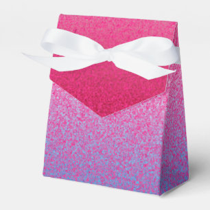 Glitzer Rosa-Lila-GASTGESCHENK-Karosserie, Zelt Geschenkschachtel