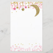 Glitzer Rosa Mond Wasserfarbe, die Mommy Best kenn (Rückseite)