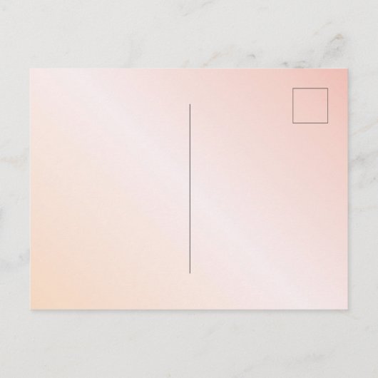 Glitzer Rosa Rosa Rosengold Einladung Postkarte (Rückseite)