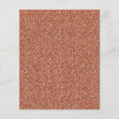 Glitzer Rose Gold Black Engagement Party (Rückseite)