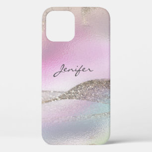 Glitzer Rose Gold holografische abstrakt Case-Mate iPhone Hülle