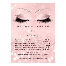 Glitzer Rose Rosa Makeup Augen Lashes Preisliste