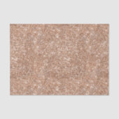 Glitzer-Rosen-GoldGlitterschein glänzend Seidenpapier (Vorderseite)