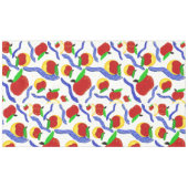Glitzer Rosh Hashanah schießt Äpfel und Honig Tischdecke (Vorderseite (Horizontal))