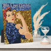 Glitzer rostig den Nieter Fotoplatte (Seite)