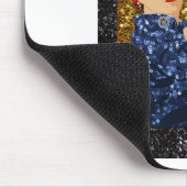 Glitzer rostig den Nieter Mousepad (Ecke)