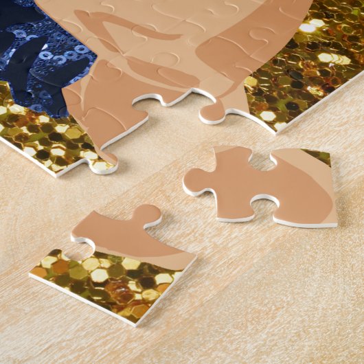 Glitzer rostig den Nieter Puzzle (Seite)