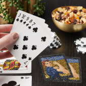 Glitzer rostig den Nieter Spielkarten (In Situ)