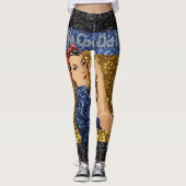 Glitzer rostig die Leggings (Vorderseite)