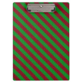 Glitzer Rot und Grün Klemmbrett (Vorderseite)