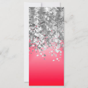 Glitzer Rot und Imitat