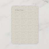 Glitzer Sandy Beach Hochzeit wünschend gut Begleitkarte (Rückseite)