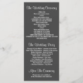 Glitzer-Schimmer-Silber-Silber-Lesegerät Programm (Rückseite)