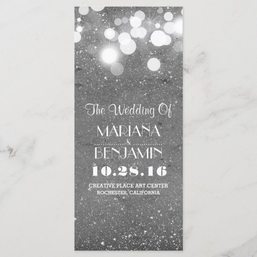 Glitzer-Schimmer-Silber-Silber-Lesegerät Programm (Vorderseite)