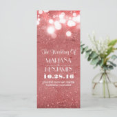 Glitzer schimmert in Rosa Programm (Stehend Vorderseite)