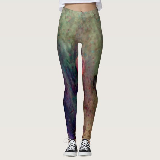 Glitzer-Schlamm-Leggings Leggings (Vorderseite)