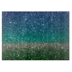 Glitzer Schneidebrett