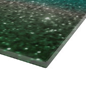 Glitzer Schneidebrett (Ecke)