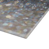 Glitzer Schneidebrett (Ecke)