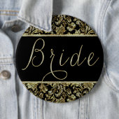 Glitzer "Schwarz", "Gold" und "Imitate" - Damaskus Button (Beispiel)