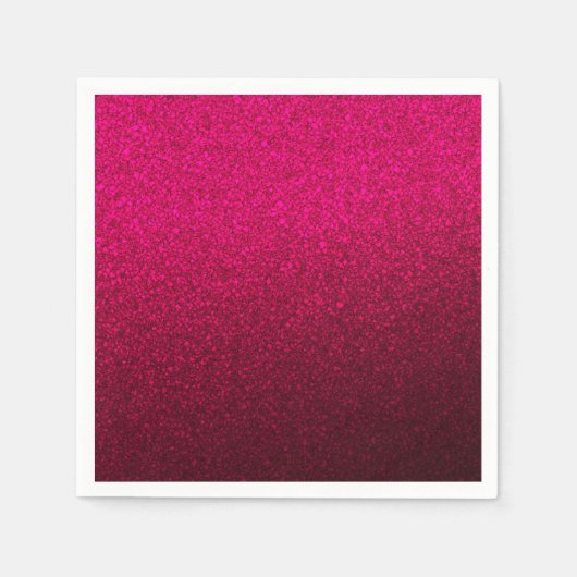 Glitzer Serviette (Vorderseite)