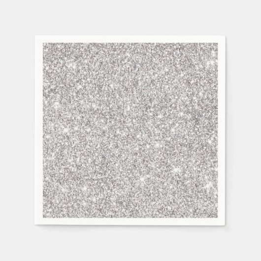 Glitzer Serviette (Vorderseite)
