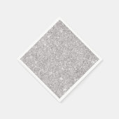 Glitzer Serviette (Ecke)