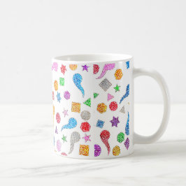Glitzer Shapes Tasse