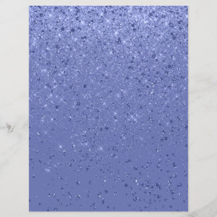 Glitzer Shimmer Paper Blue Scrapbook