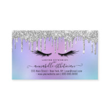 Glitzer Silver Eyelash Extension Loyalty