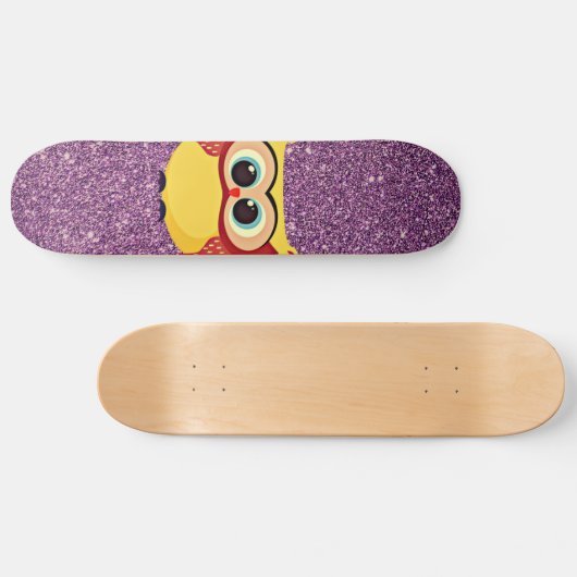 Glitzer Skateboard (Horizontal)