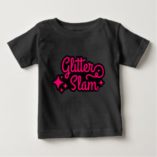 Glitzer Slam Baby T-shirt