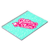 Glitzer Slam Notizblock (Linke Seite)