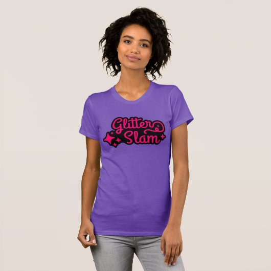 Glitzer Slam T-Shirt (Vorne ganz)