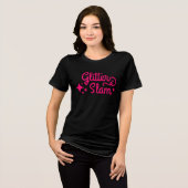 Glitzer Slam Tri-Blend Shirt (Vorderseite voll)
