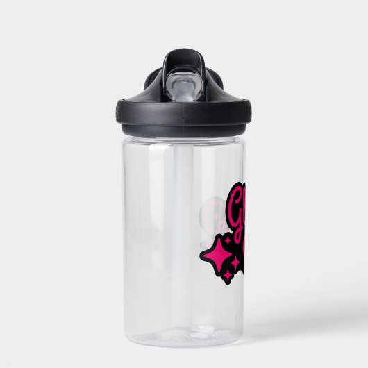 Glitzer Slam Trinkflasche (Vorne)