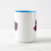 Glitzer Slam Zweifarbige Tasse (Mittel)