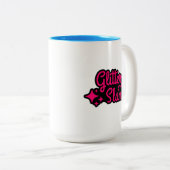 Glitzer Slam Zweifarbige Tasse (VorderseiteRechts)
