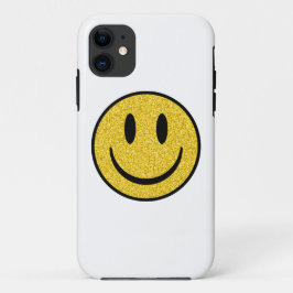 Glitzer Smile Face Case-Mate iPhone Hülle