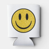 Glitzer Smile Face Dosenkühler (Rückseite)