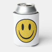 Glitzer Smile Face Dosenkühler (Kanne Rückseite)