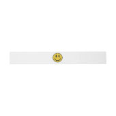 Glitzer Smile Face Einladungsbanderole (Flach)